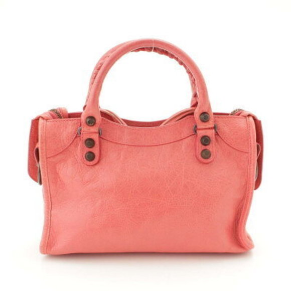 Balenciaga Mini City Shoulder Bag Pink - Picture 4 of 10